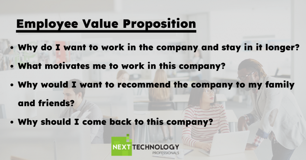 Employee Value Proposition (EVP) - what is important?