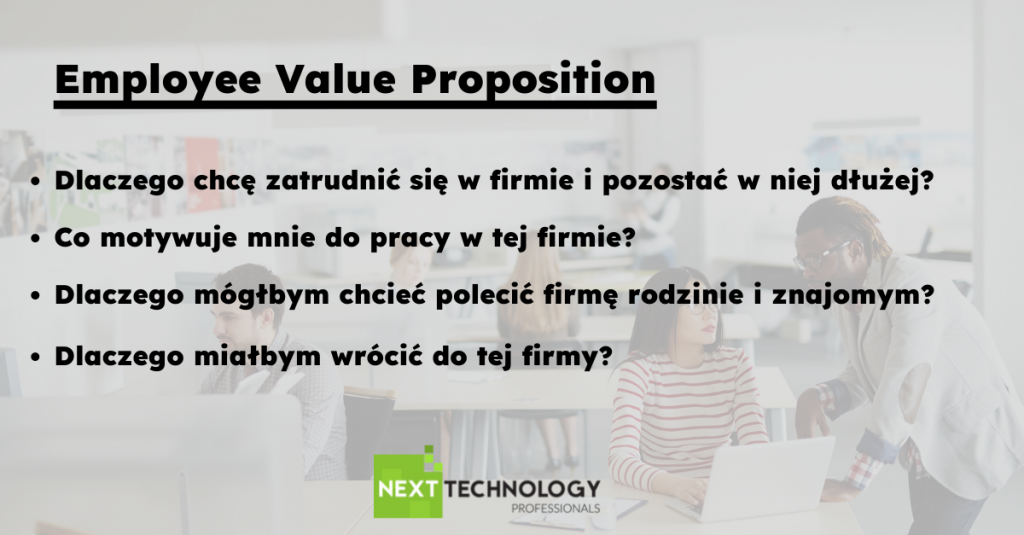 Employee Value Proposition (EVP) - przykłady
