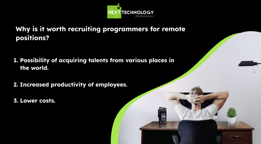 Why is it worth recruiting programmers for remote positions?