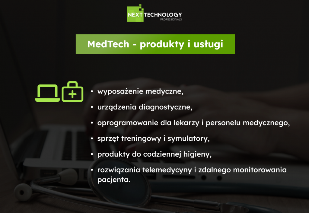 MedTech w Polsce - produkty i usługi