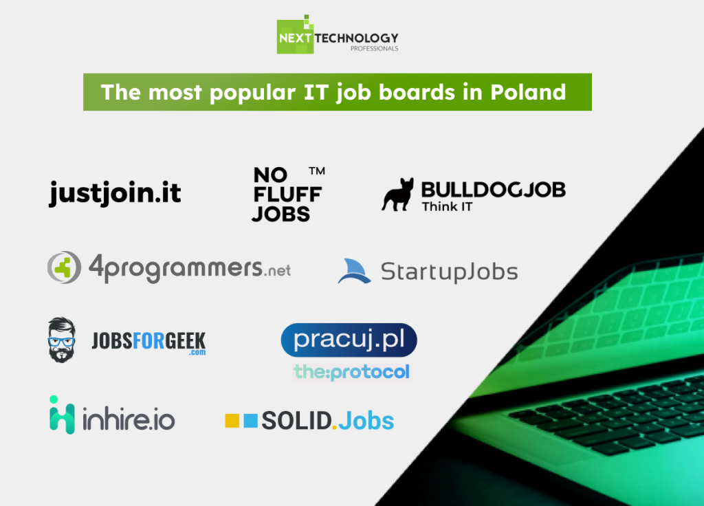 Top IT job boards in Poland
