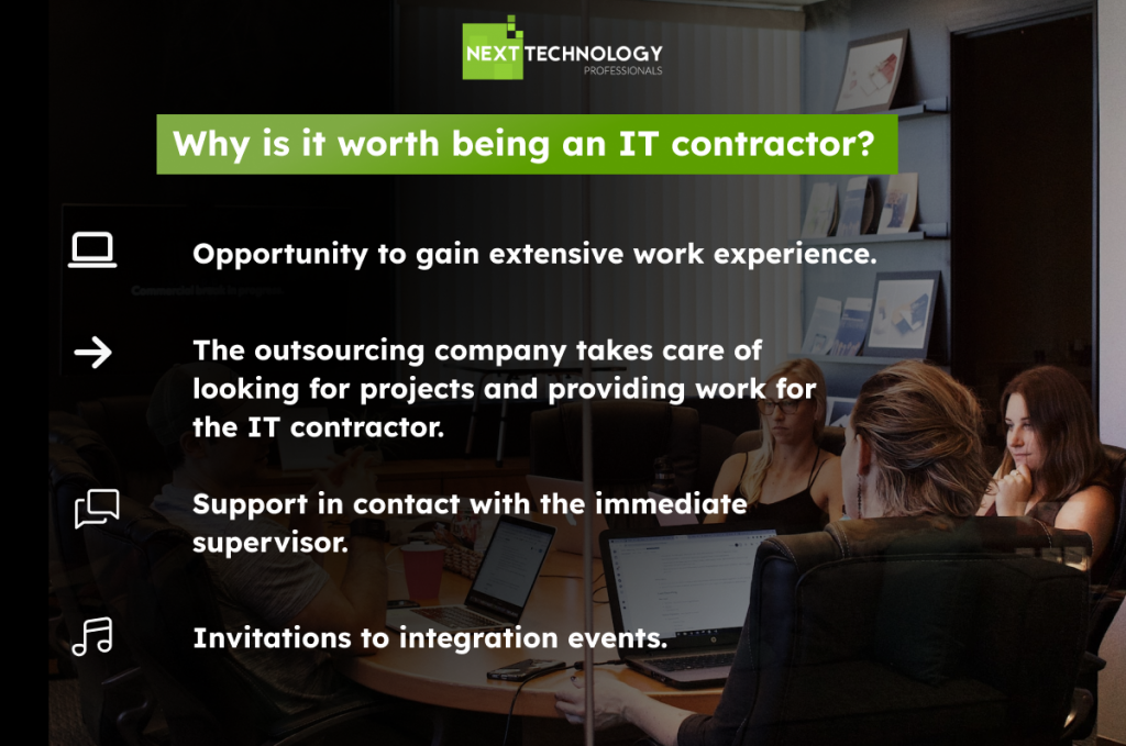 Being a Contractor via the IT Outsourcing Company