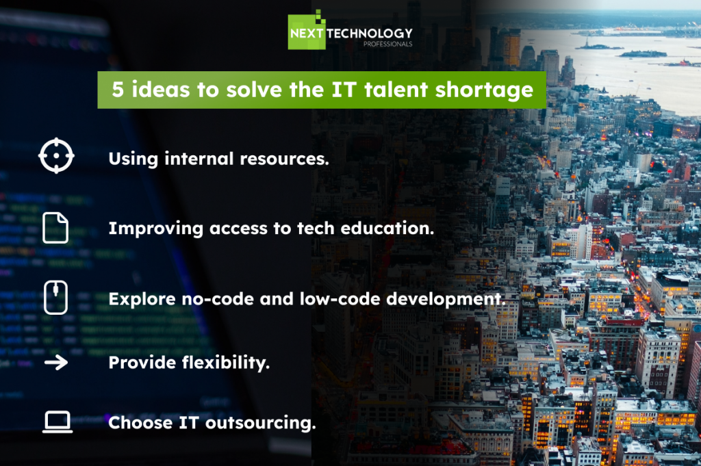 5 ideas to solve the IT talent shortage