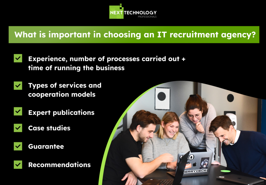 What is important in choosing an IT recruitment agency?