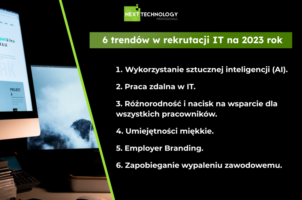 6 trendów w rekrutacji IT na 2023 rok