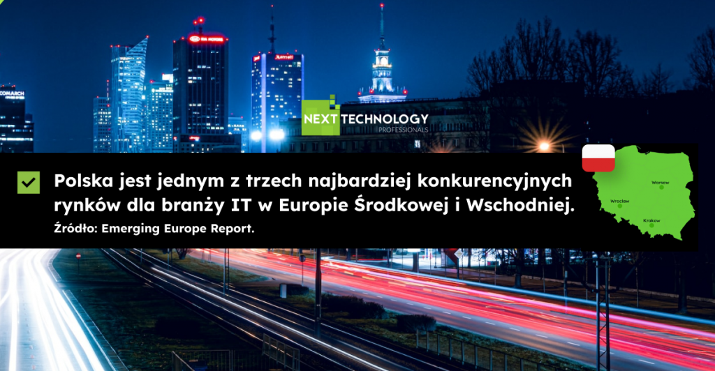 Polska w branż IT - konkurencyjny rynek 2023