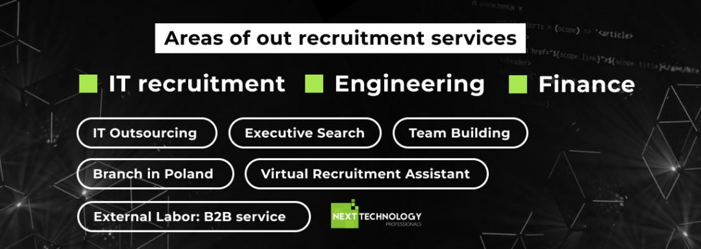 Next Technology Professionals services - IT recruitment, engineering, finance