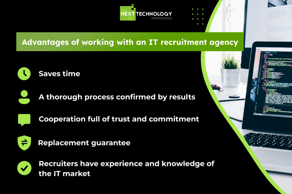 Advantages of working with an IT recruitment agency - Next Technology Professionals 