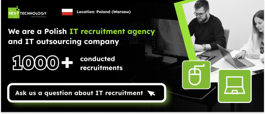 1000+ conducted recruitments - IT recruitment IT outsourcing Next Technology Professionals