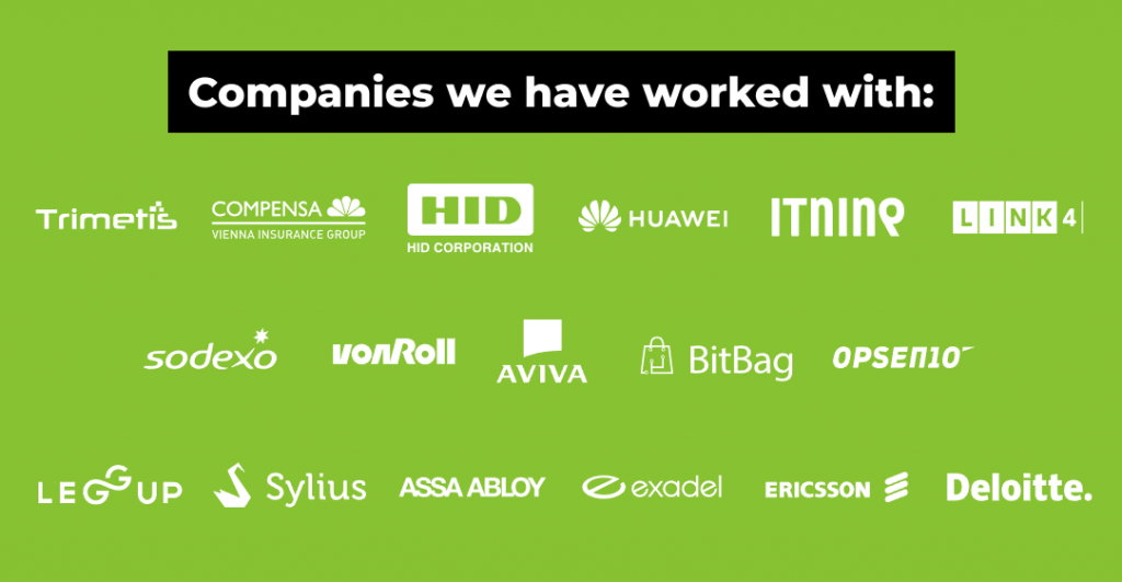 Companies that worked with Next Technology Professionals