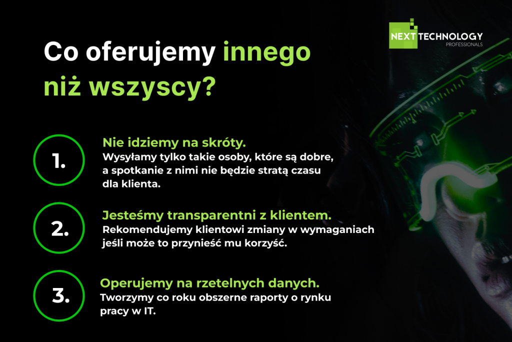 Next Technology Professionals - profesjonalne usługi rekrutacyjne IT i outsourcingowe IT